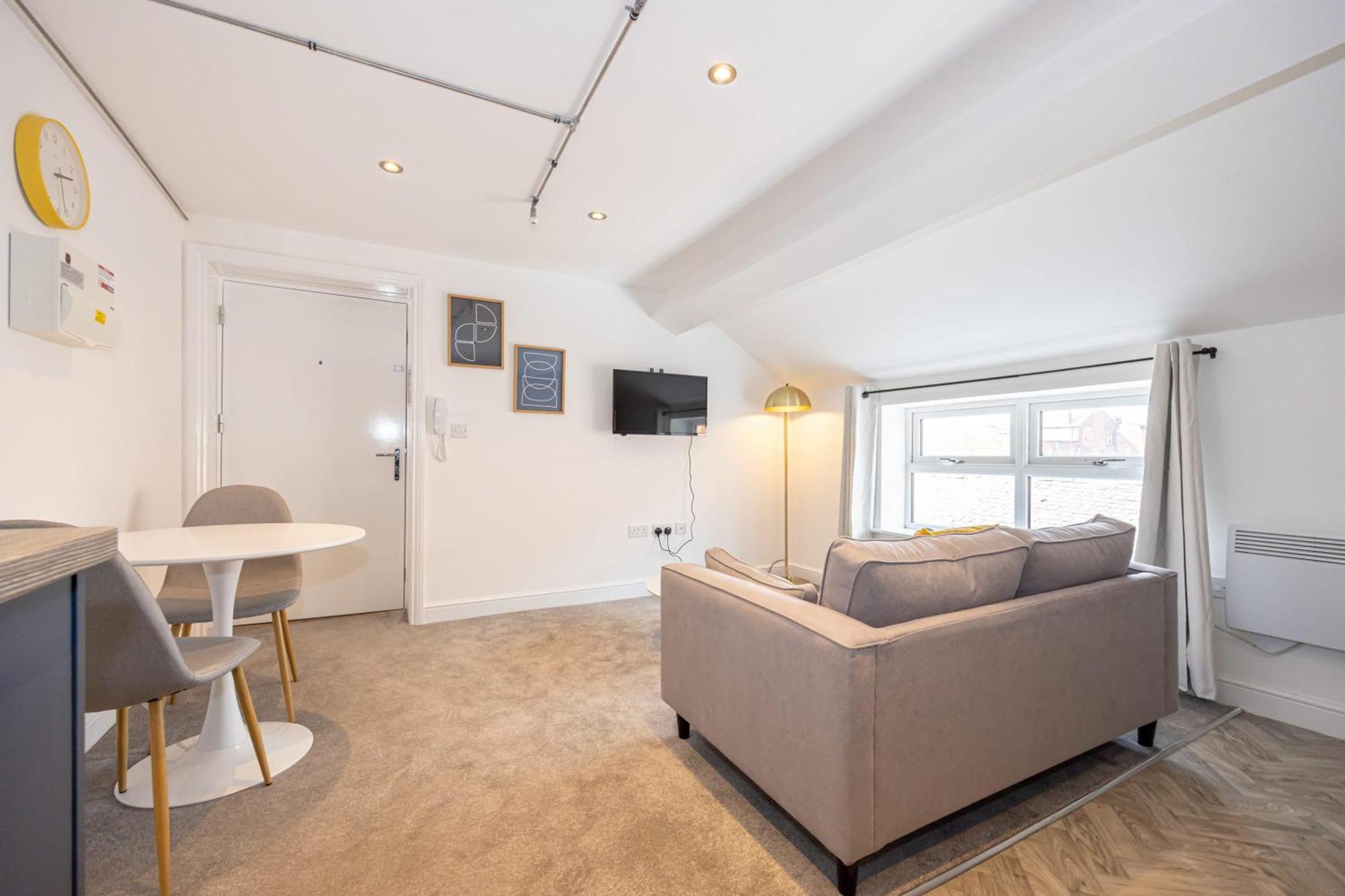 Apartment Beautiful 1 Bed 20mins To Manchester *